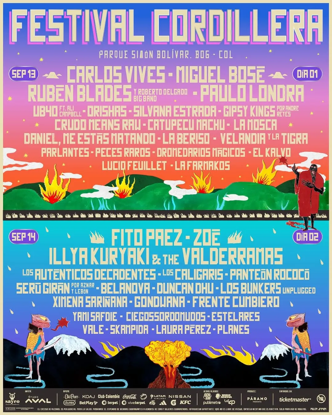 cartel de Festival Cordillera 2025