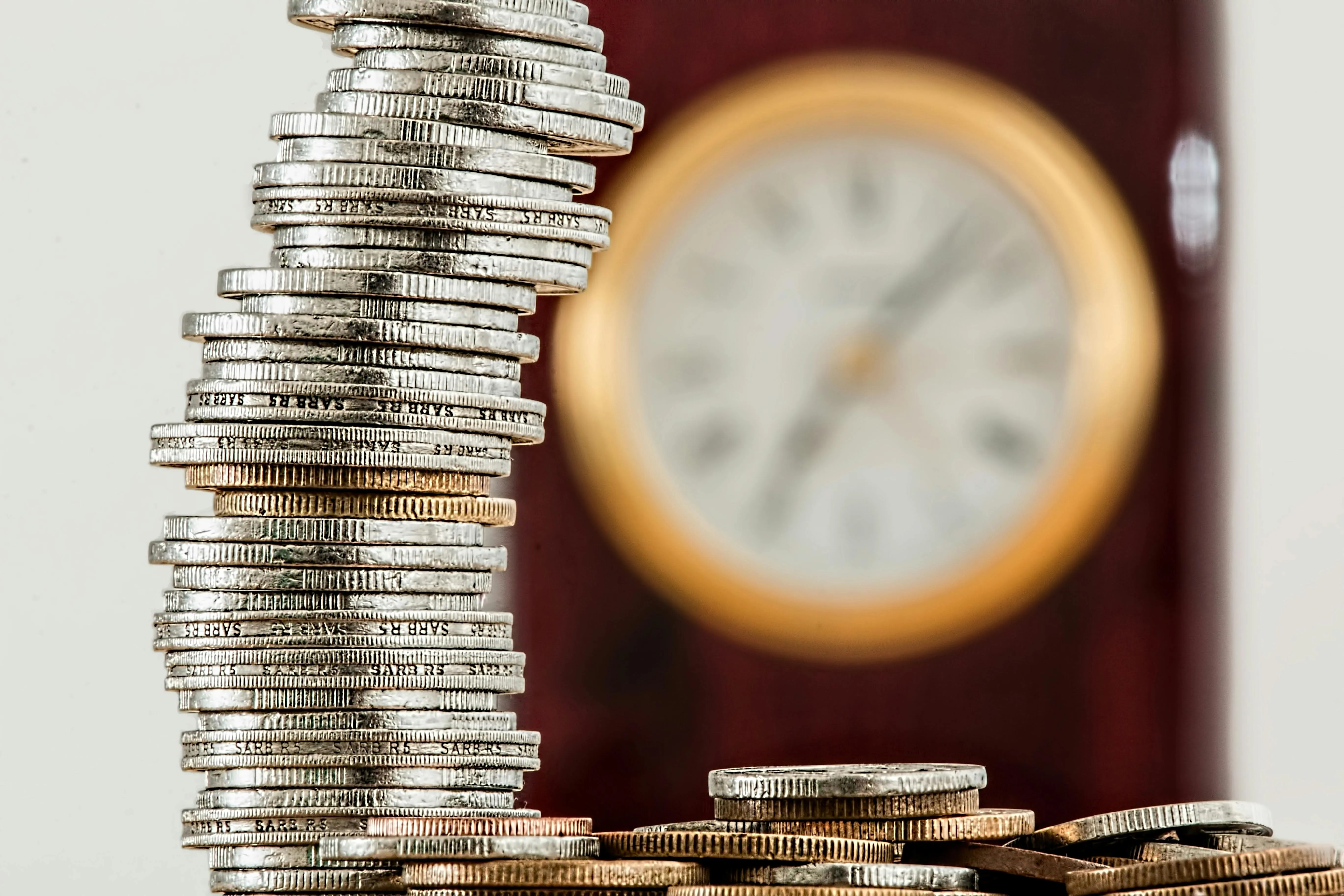 monedas apiladas