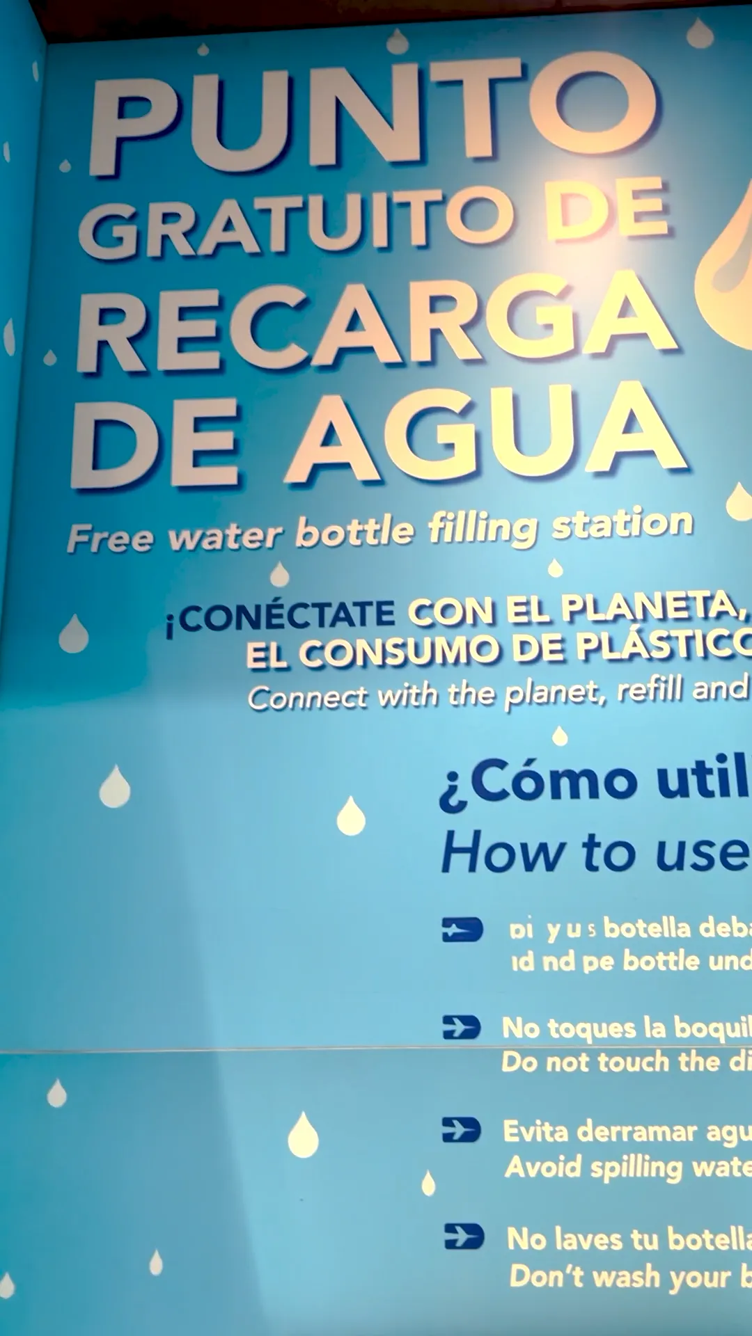 recarga agua