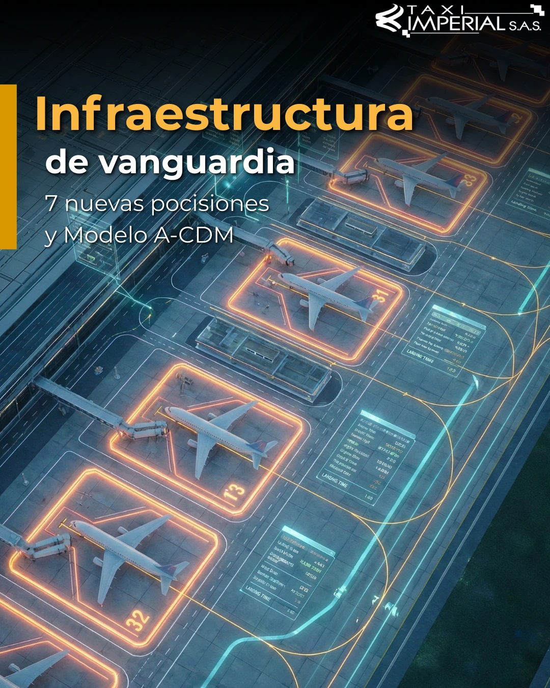 ilustraci&oacute;n de la infraestructura que tiene el aeropuerto el dorado 