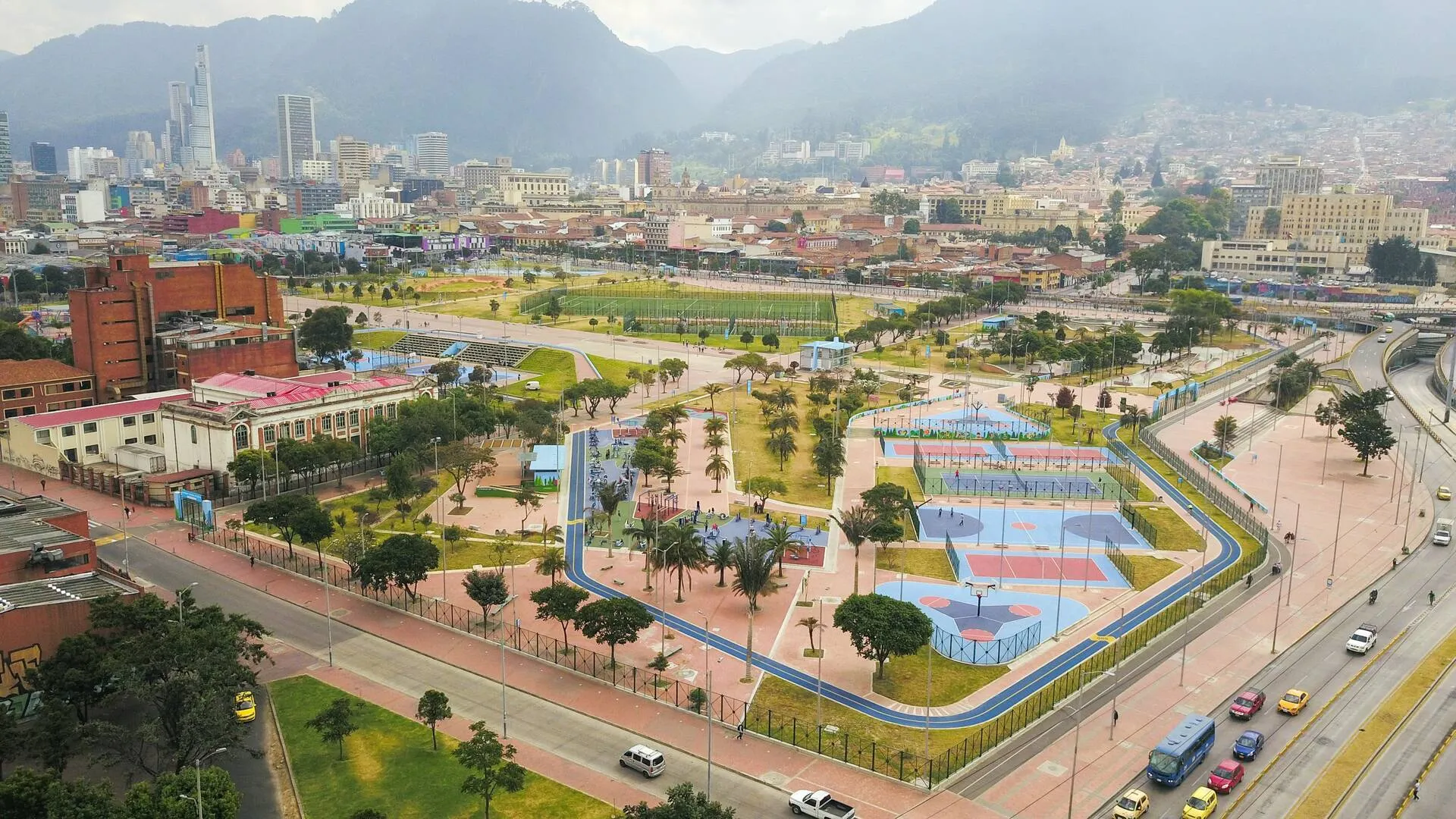 Vista del Parque Tercer Milenio